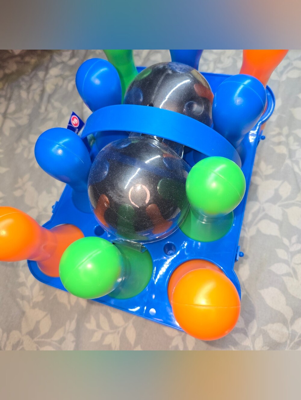 Plastic Bowling Ball Games with 10 Pins and 2 Balls Party Favors Toy Gift